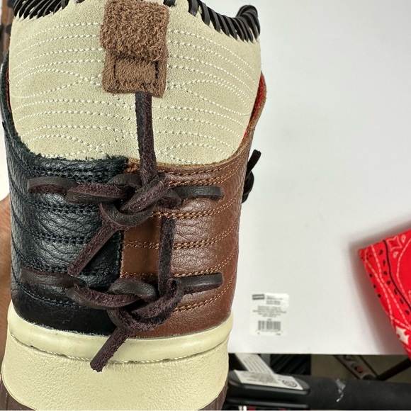 Nike x Bodega Dunk High "Legend" Size 11.5 Fauna Brown CZ8125-200 VNDS 9.5/10 - Picture 7 of 11